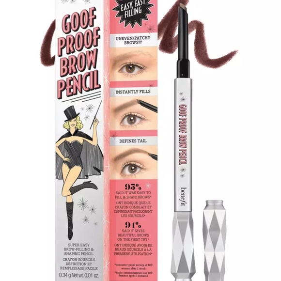 *NEW* Benefit Goof Proof Brow Pencil Shade No. 5 - Picture 3 of 6